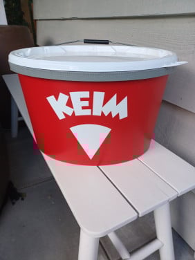 Keim kwaliteitsgevelverf, ongeopende verpakking 18kg kleur 9357