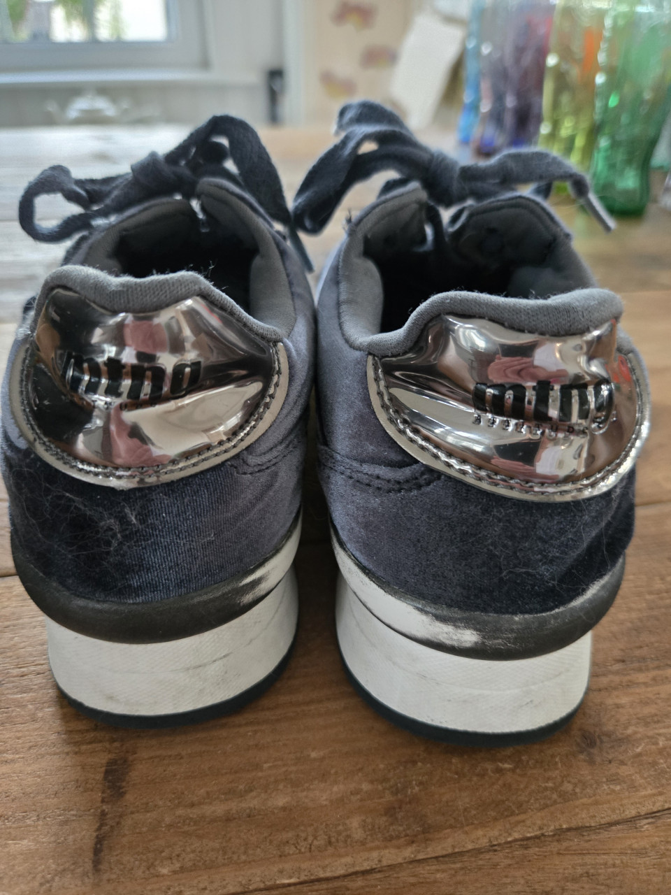 Mustang dames sneakers blauw maat 38