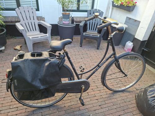 Station fiets op boodschap fiets