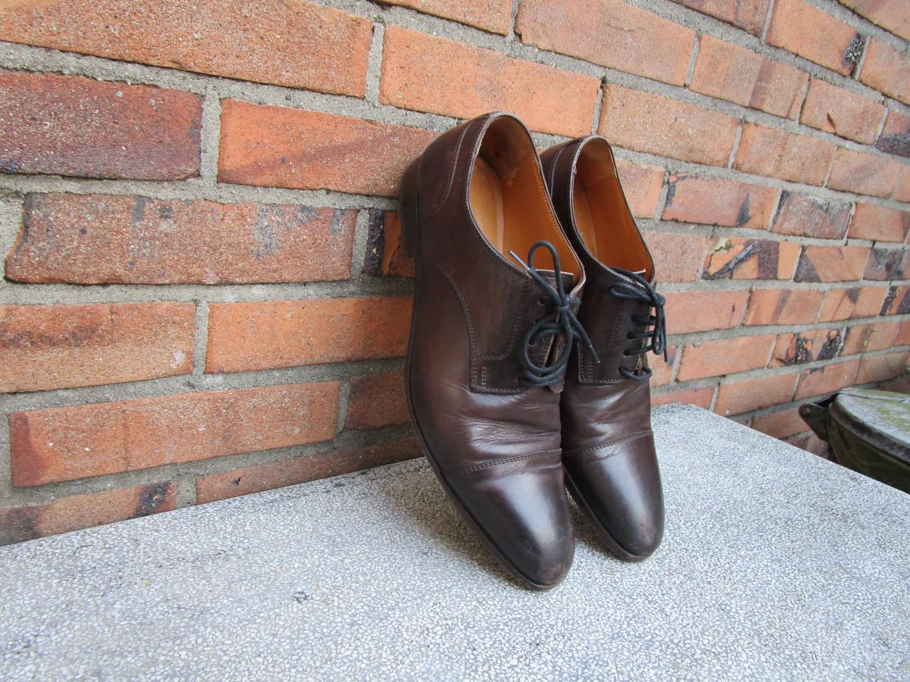 Nette bruine veterschoenen van Van Gils maat 41