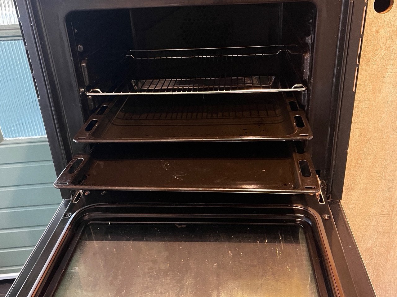 Inbouwoven, groot model met grill