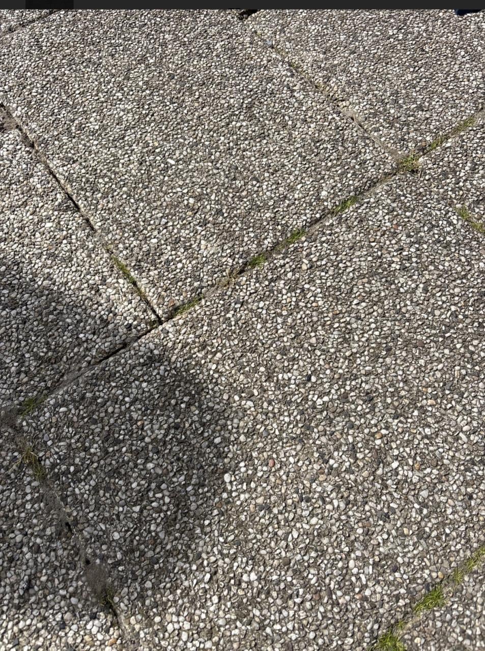 Gratis stoeptegels en grindtegels