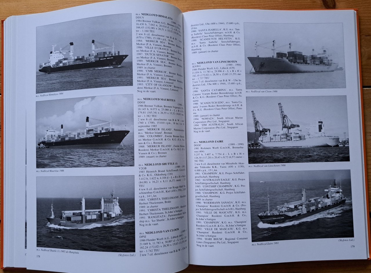 NEDLLOYD 25 JAAR MARITIEM - GJ de Boer - 1995