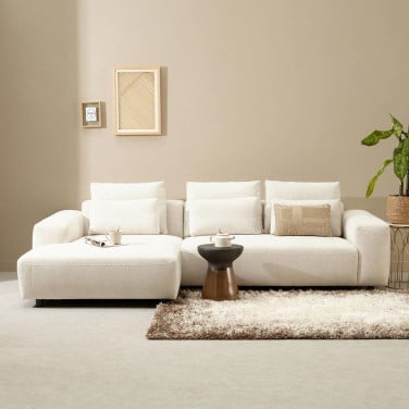 Nous living hoekbank miro kleur beige