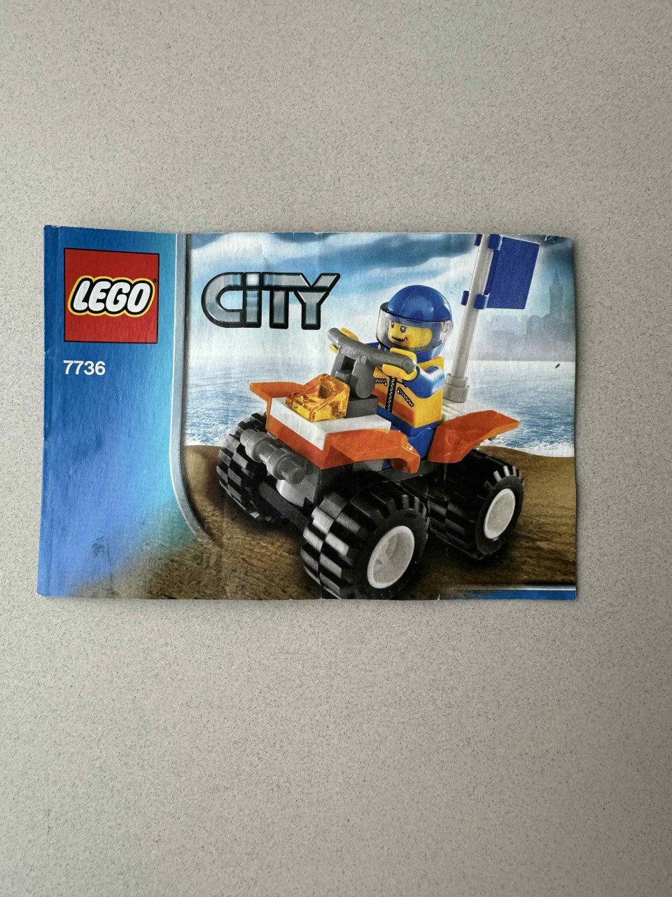 Lego City Quad van de kustwacht 7736