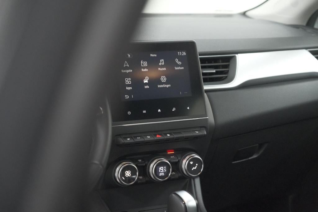 Renault Captur 1.6 e-tech hybrid 145 intens | trekhaak | camera | stoelverw