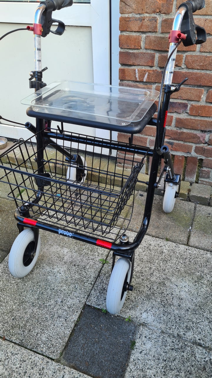 Rollator in zeer goed staat- inklapbaar