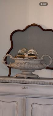 Franse gietijzeren jardinière