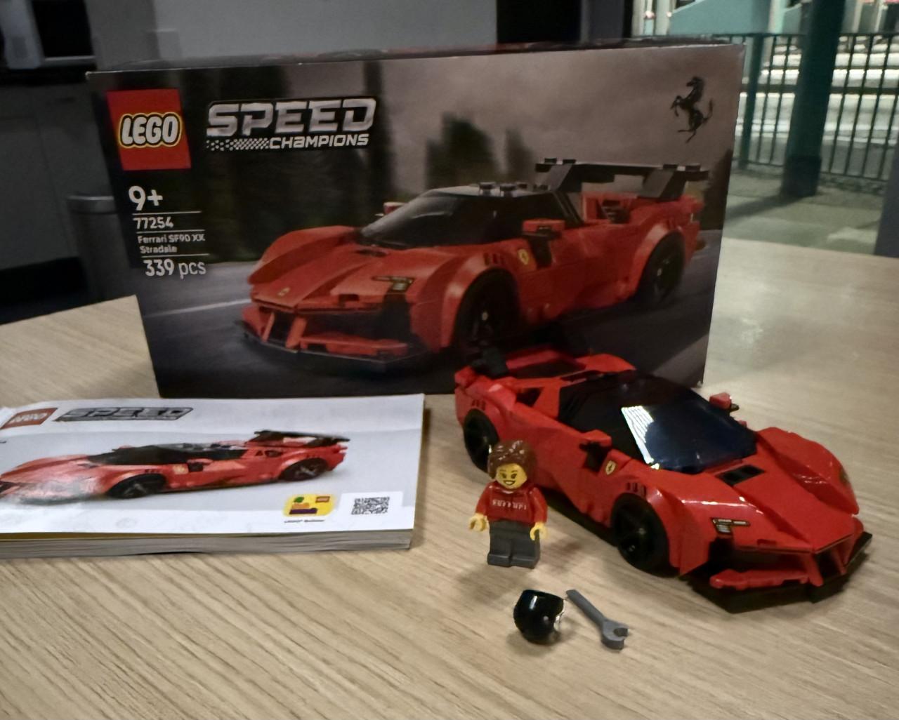 Lego Speed Champion 77254 Ferrari SF90 XX Stradale ZGAN
