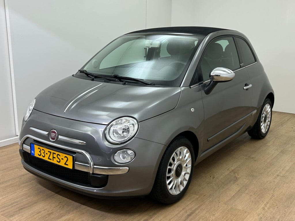 Fiat 500 C occasion 0.9 twinair pop | grijs | tweedehands fiat 500 | cruise