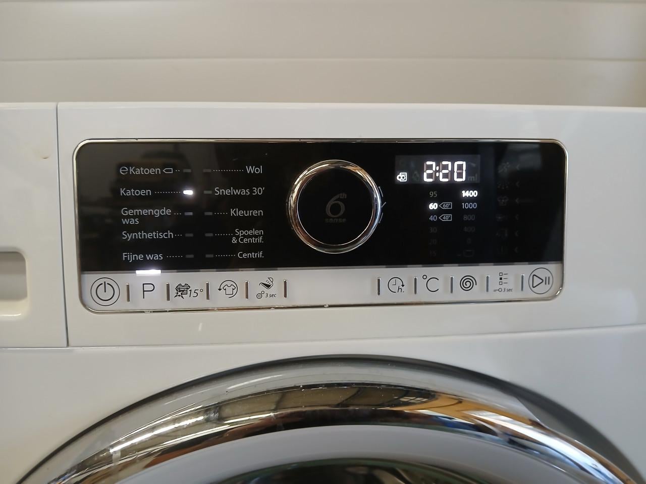 Whirlpool wasautomaat 7kg 1400Toeren