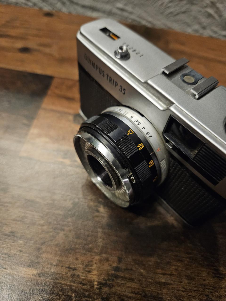 Werkende olympus Trip 35 Vintage Compact Camera