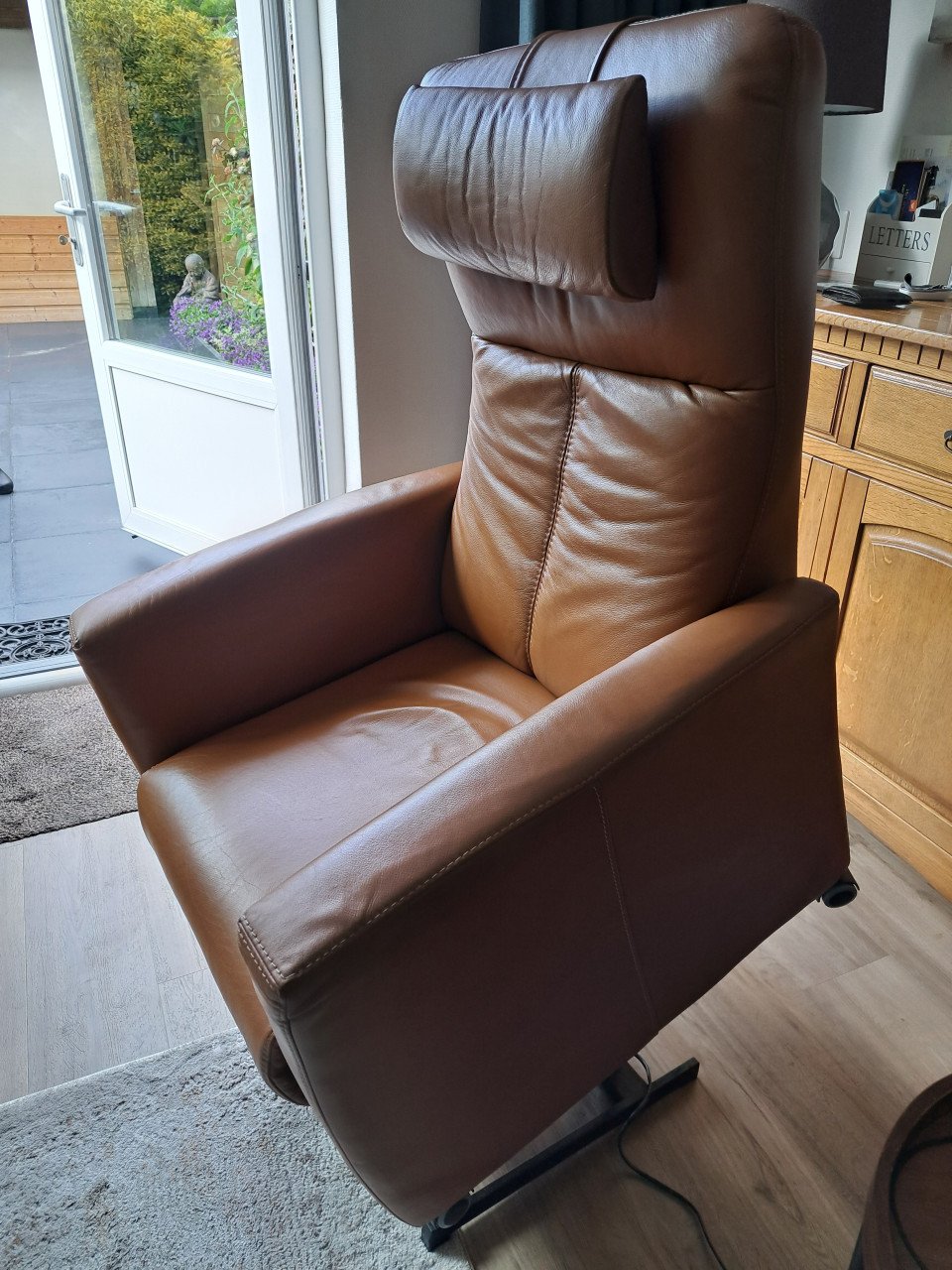 Relaxstoel met sta- op functie