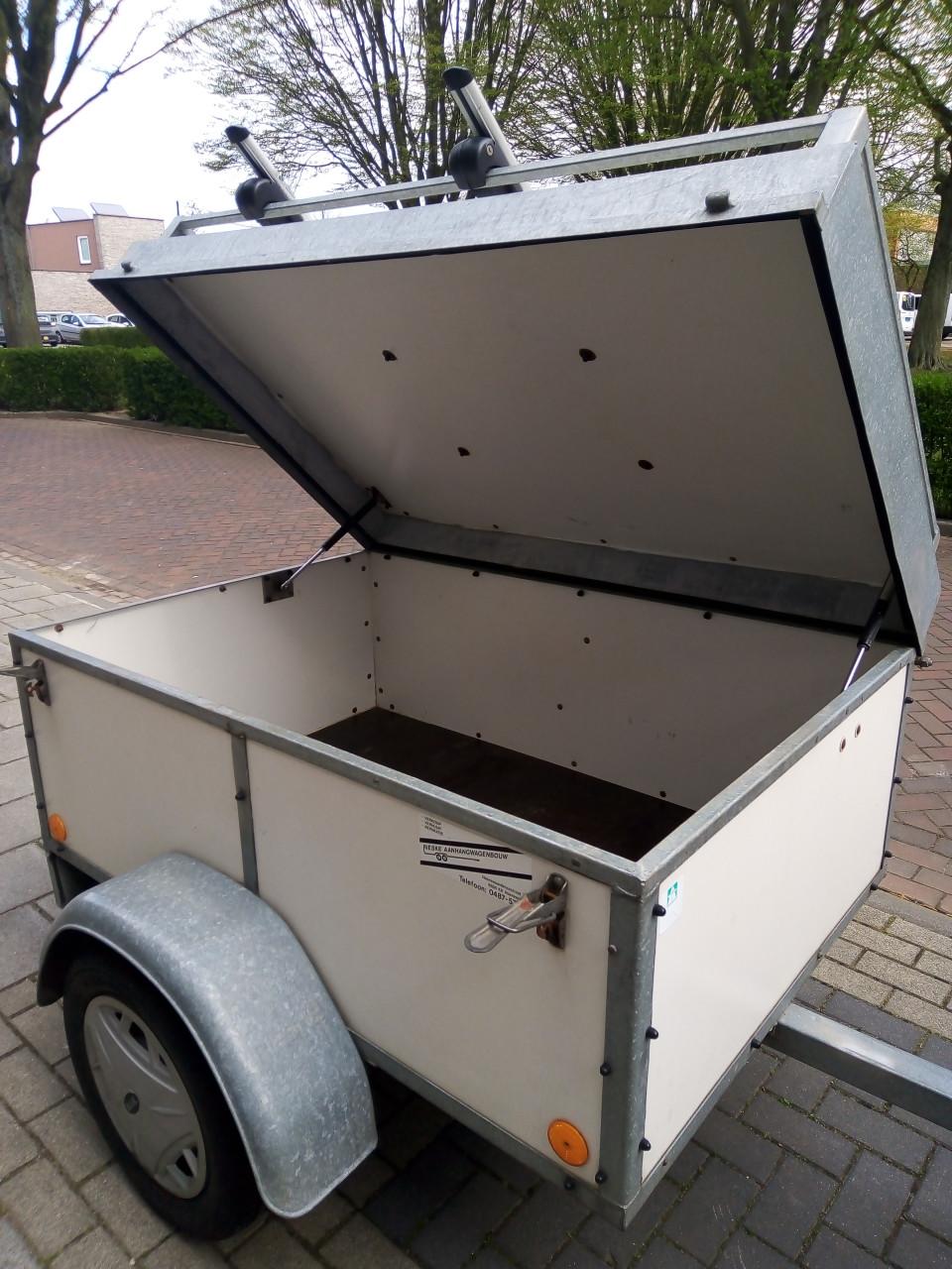 Tent vakantie bagagewagen
