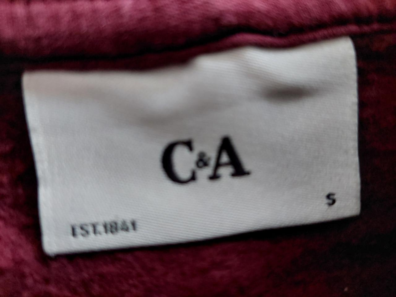 Bordeaux herensweater mt small  C&A