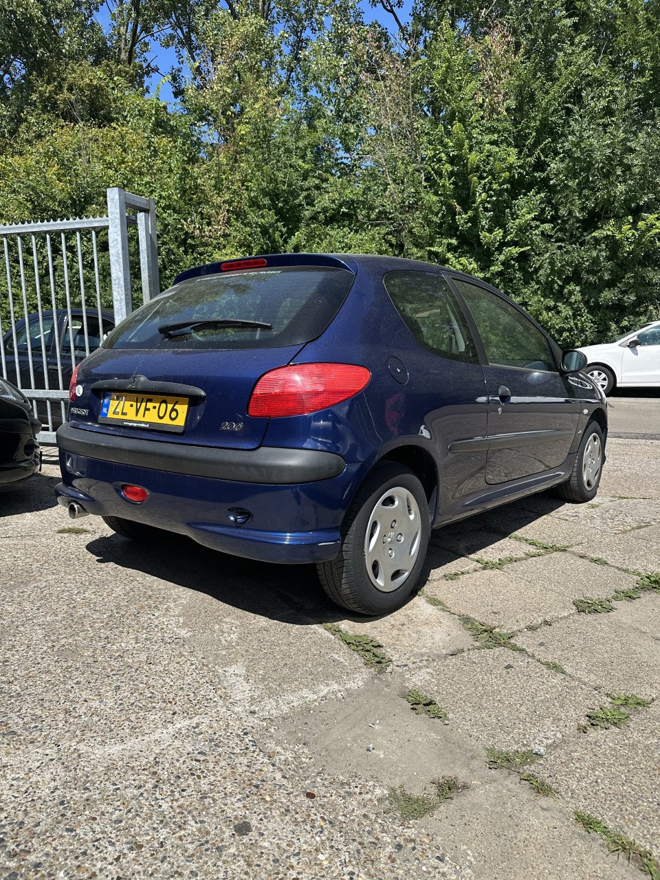Peugeot 206 1.4i stuurbekrachtiging, elektrische ramen 134.Dkm