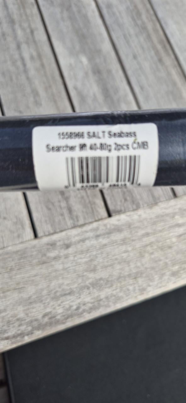 Shakespeare Salt Seabass Searcher, zeebaars hengel