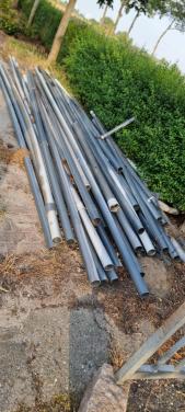 Partij schoon pvc buis rioolbuis  75 50 32 mm wavin