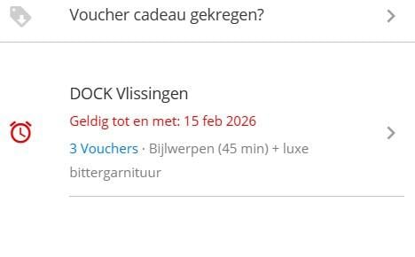 Vouchers Bijlwerpen/bowlen bij Dock Vlissingen