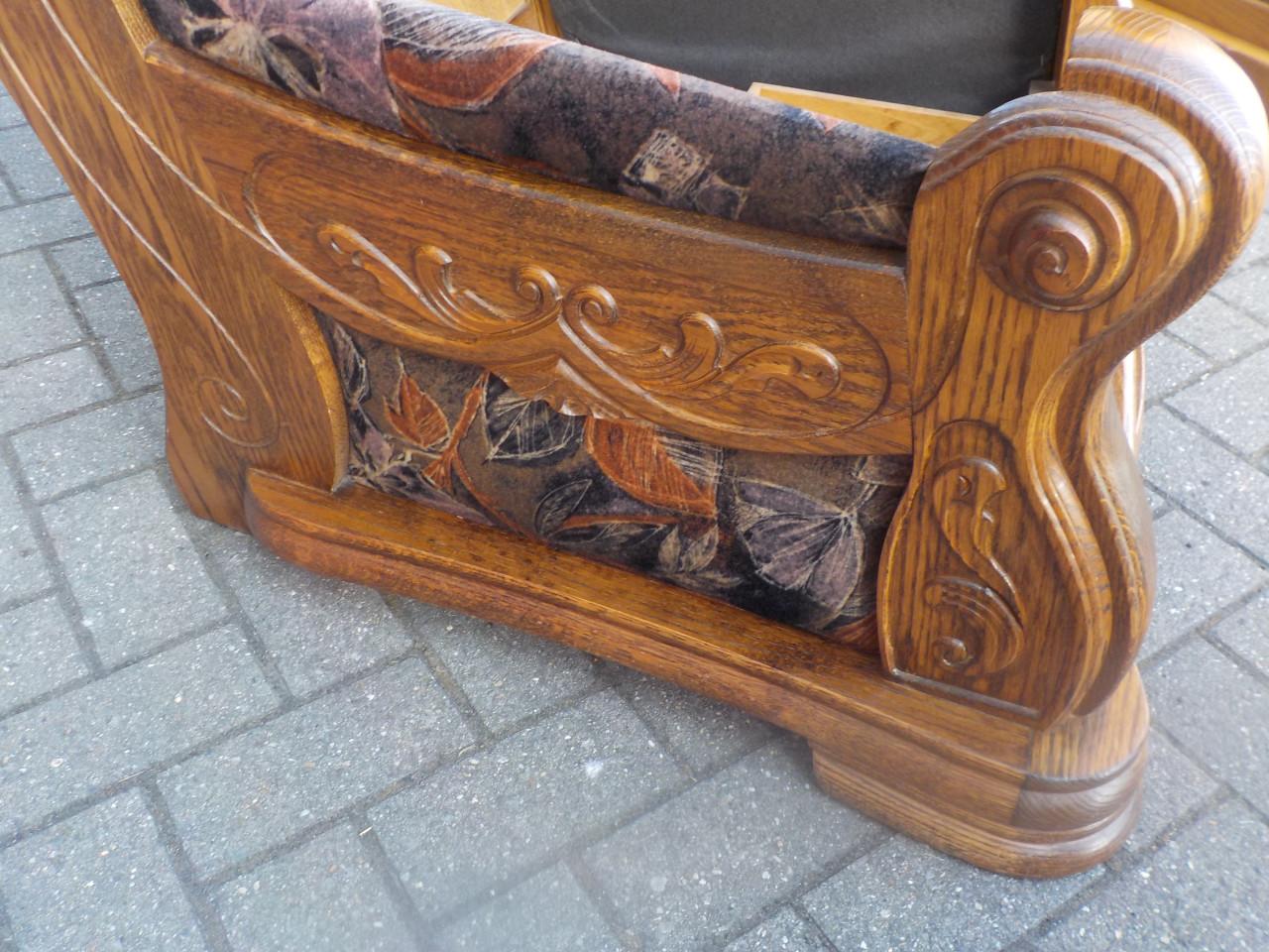 2 in zeer goede staat mooie kwaliteit fauteuils met lade in de fauteuil