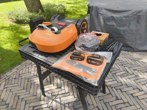 Workx Landroid M500 Robotmaaier + Extra Accu & Wielen