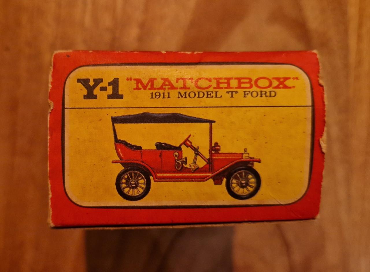 Matchbox Models of Yesteryear Y-1 1911 Model T Ford