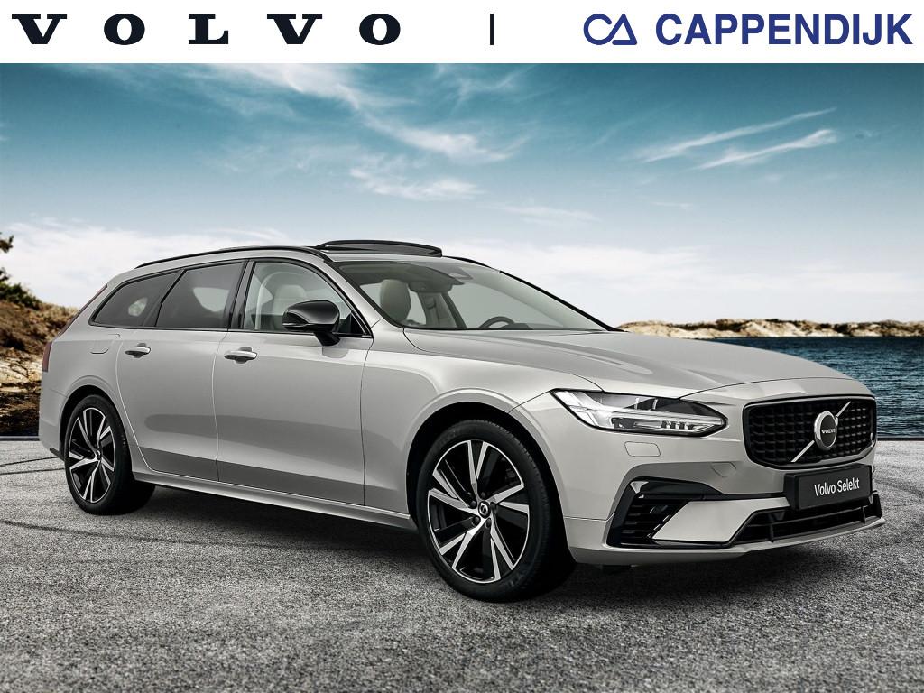 Volvo V90 t6 398pk recharge plus dark| pano| adap.cruise| camera| h&k soun