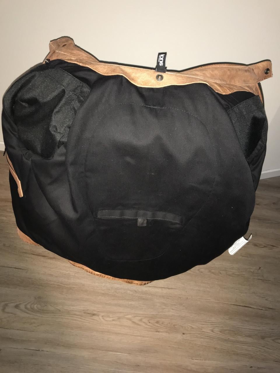 Motor/brommer Helstons rocket/ buffel leder thermo alu CE. AA