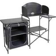 Kampeer keukentafel/kast Bardani
