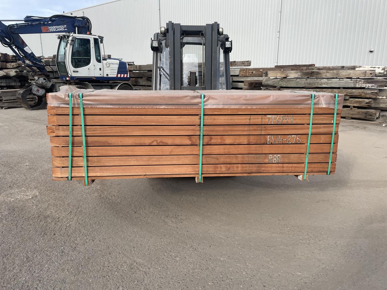 Mooie hardhouten palen 88×88 mm – diverse lengtes