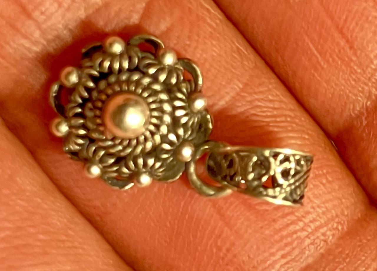 Zeeuwse knop sieraden, zilver, filigrain