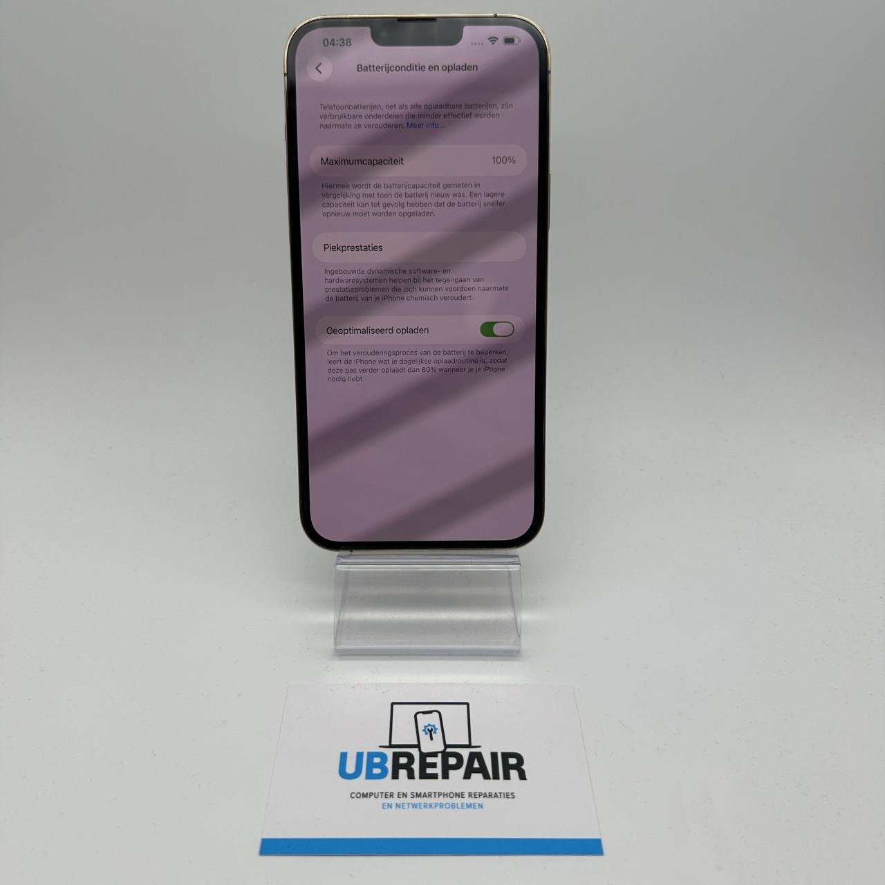 Apple iPhone 13 pro max 128 GB Goud