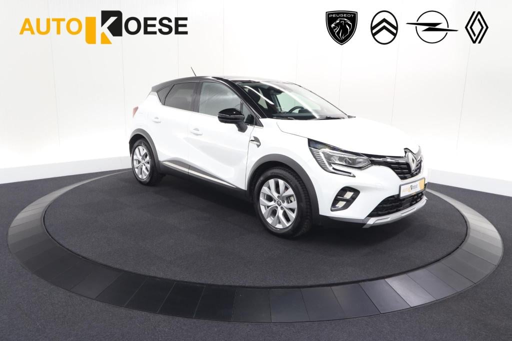 Renault Captur 1.6 e-tech hybrid 145 intens | trekhaak | camera | stoelverw