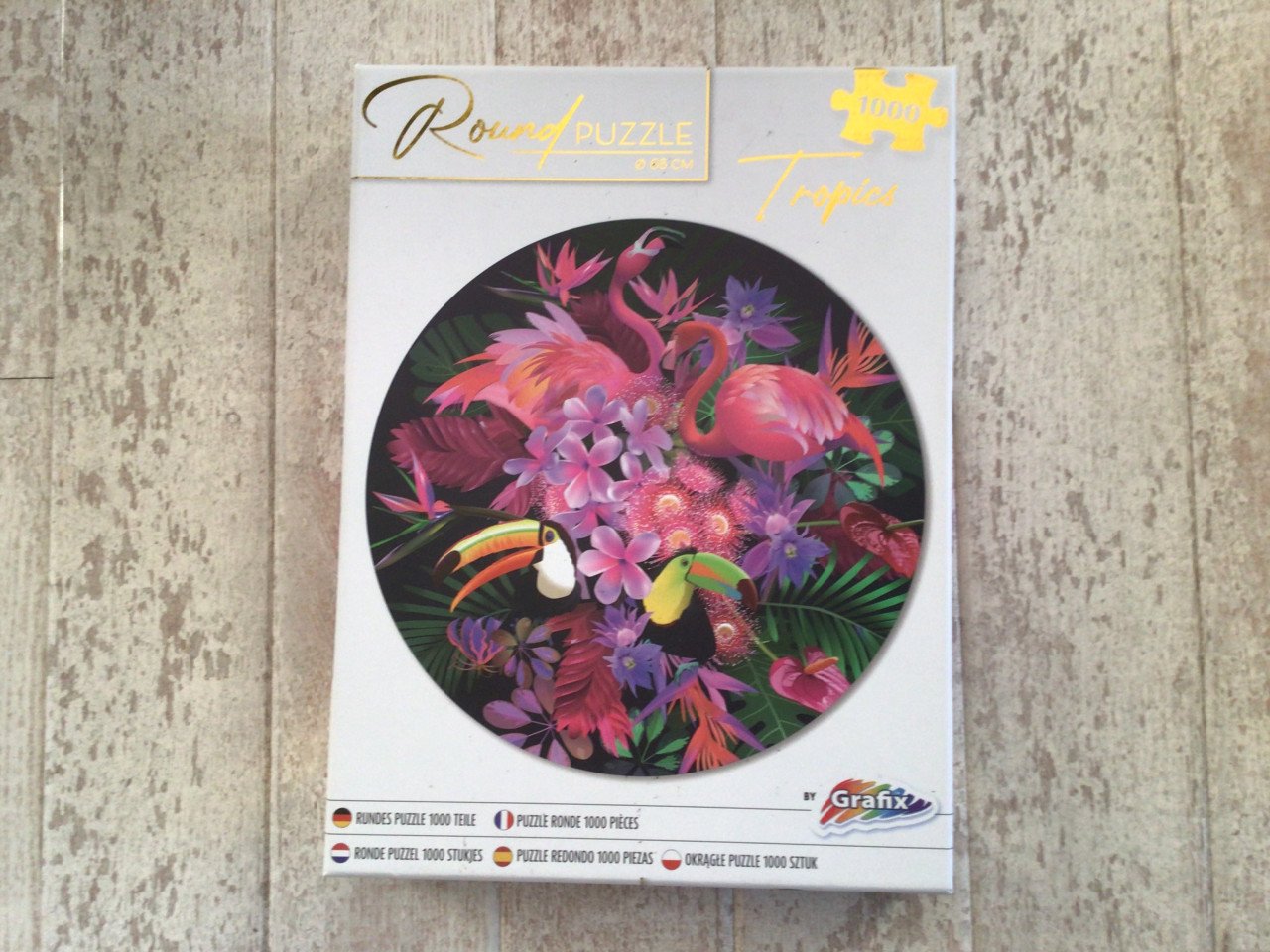 Mooie kleurrijke ronde puzzels