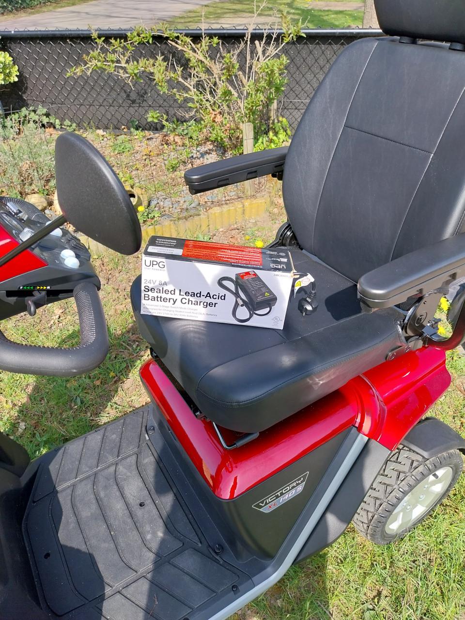Scootmobiel pride 140S xl