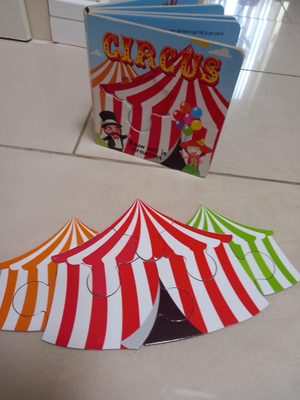 Kinder puzzel + (voor)leesboek