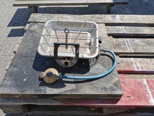 TERRAS VERWARMER OP GAS