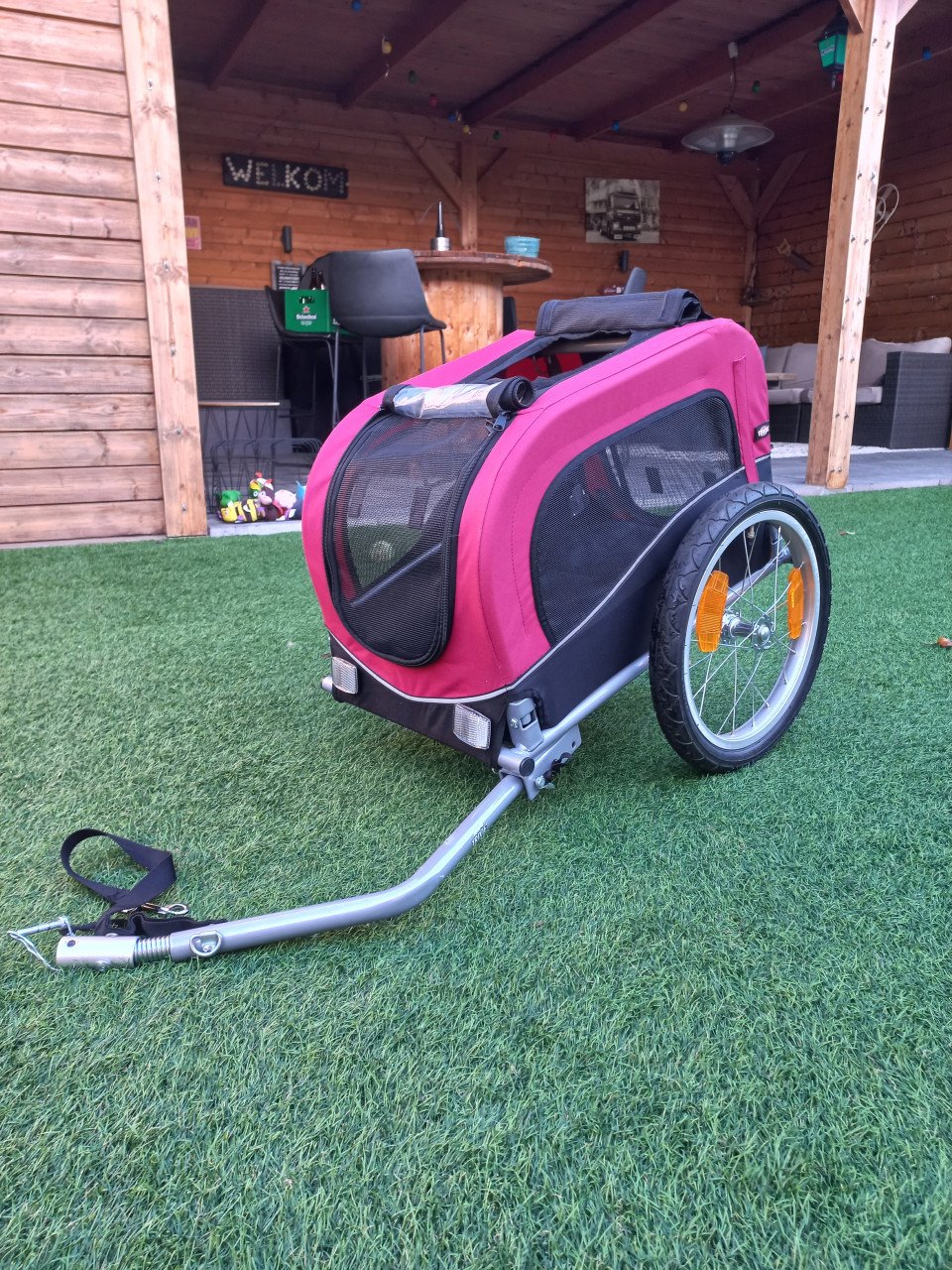 Honden fietskar