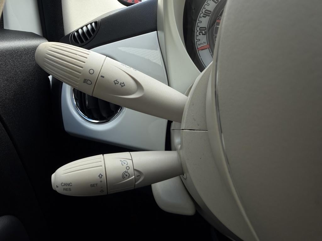 Fiat 500 1.2 lounge - lederen bekleding -