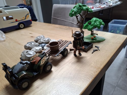 Playmobile 4834 safari quad