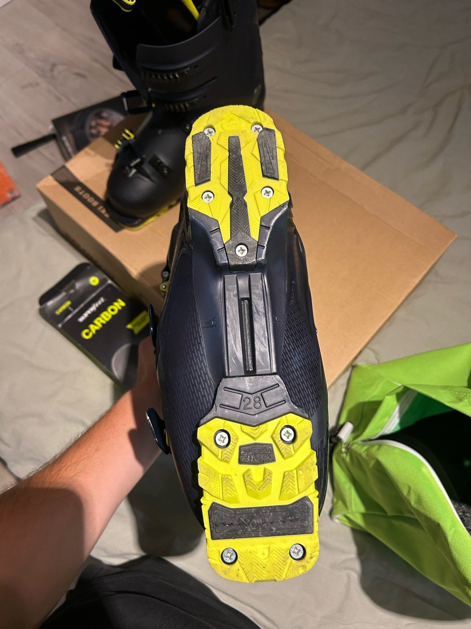 Ski schoenen Salomon, nieuw!