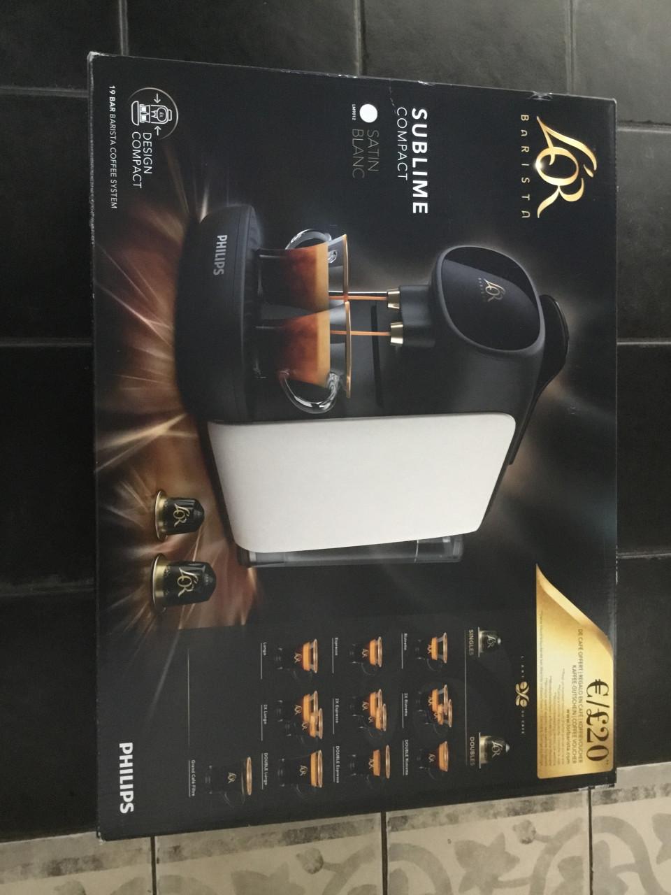 Barista sublime compact.