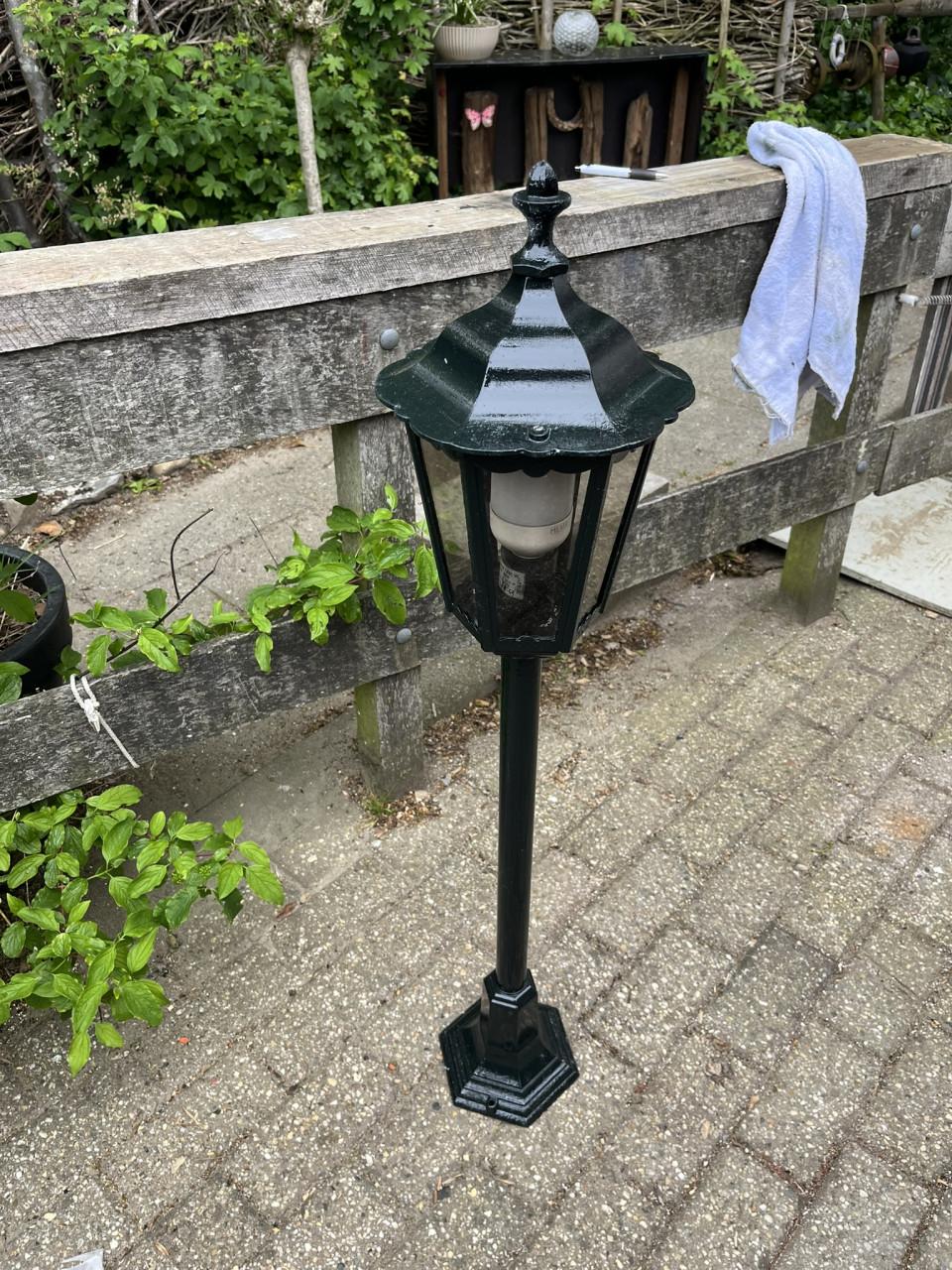 Terraslamp Ancona, aluminium