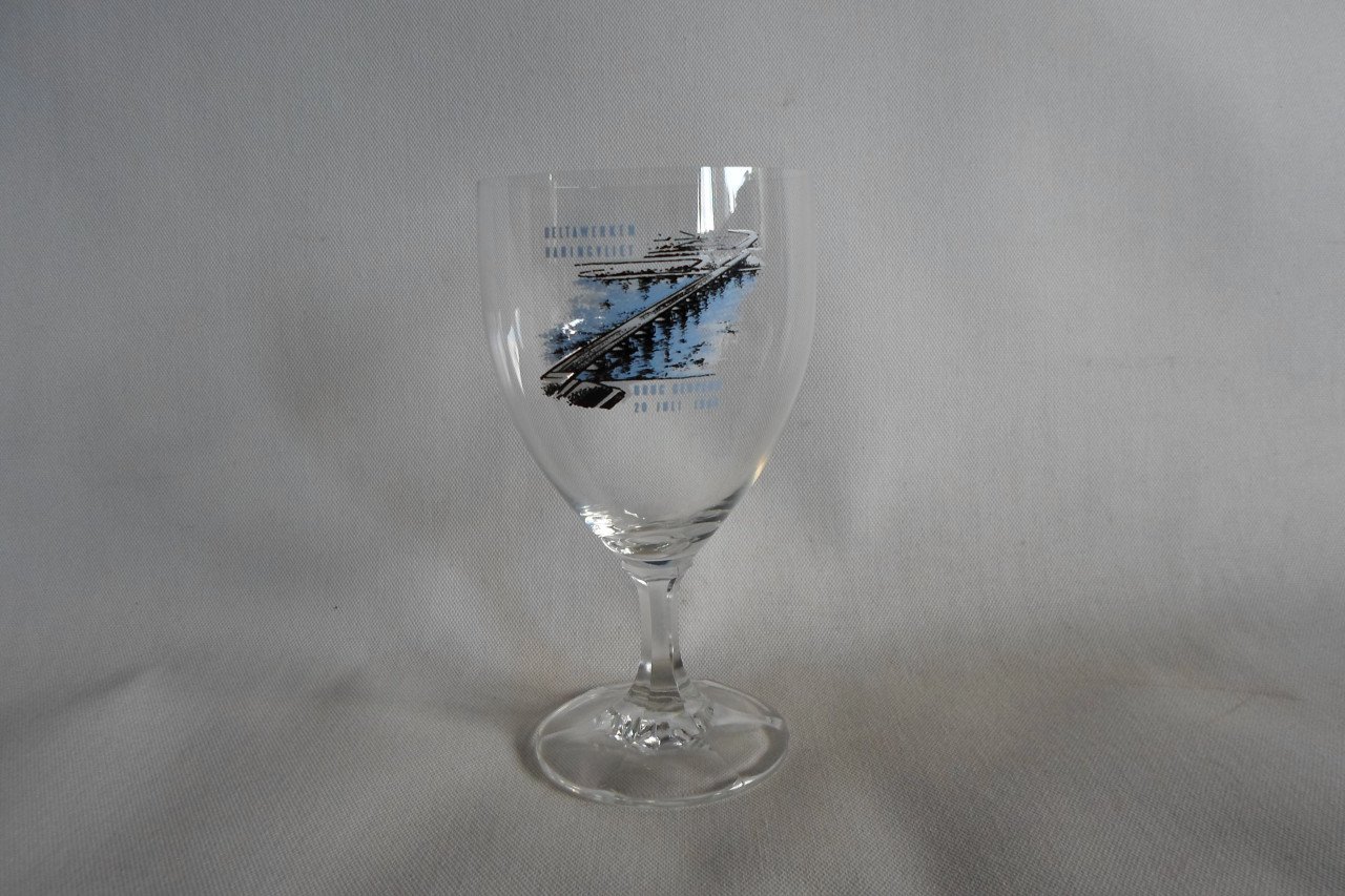 Glas Deltawerken Haringvliet 1964