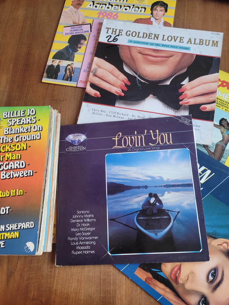 20 verzamel lp's in goede staat!