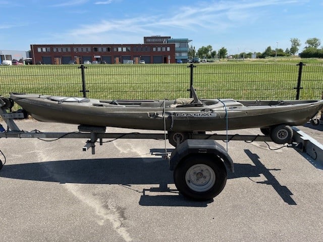 Native Watercraft Manta Ray 12 kano/kayak inclusief trailer