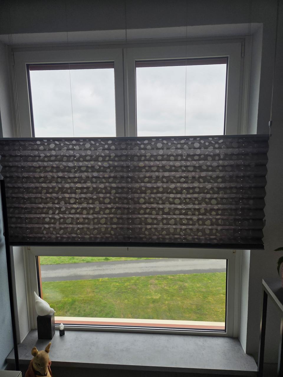 Plisségordijnen 3 stuks