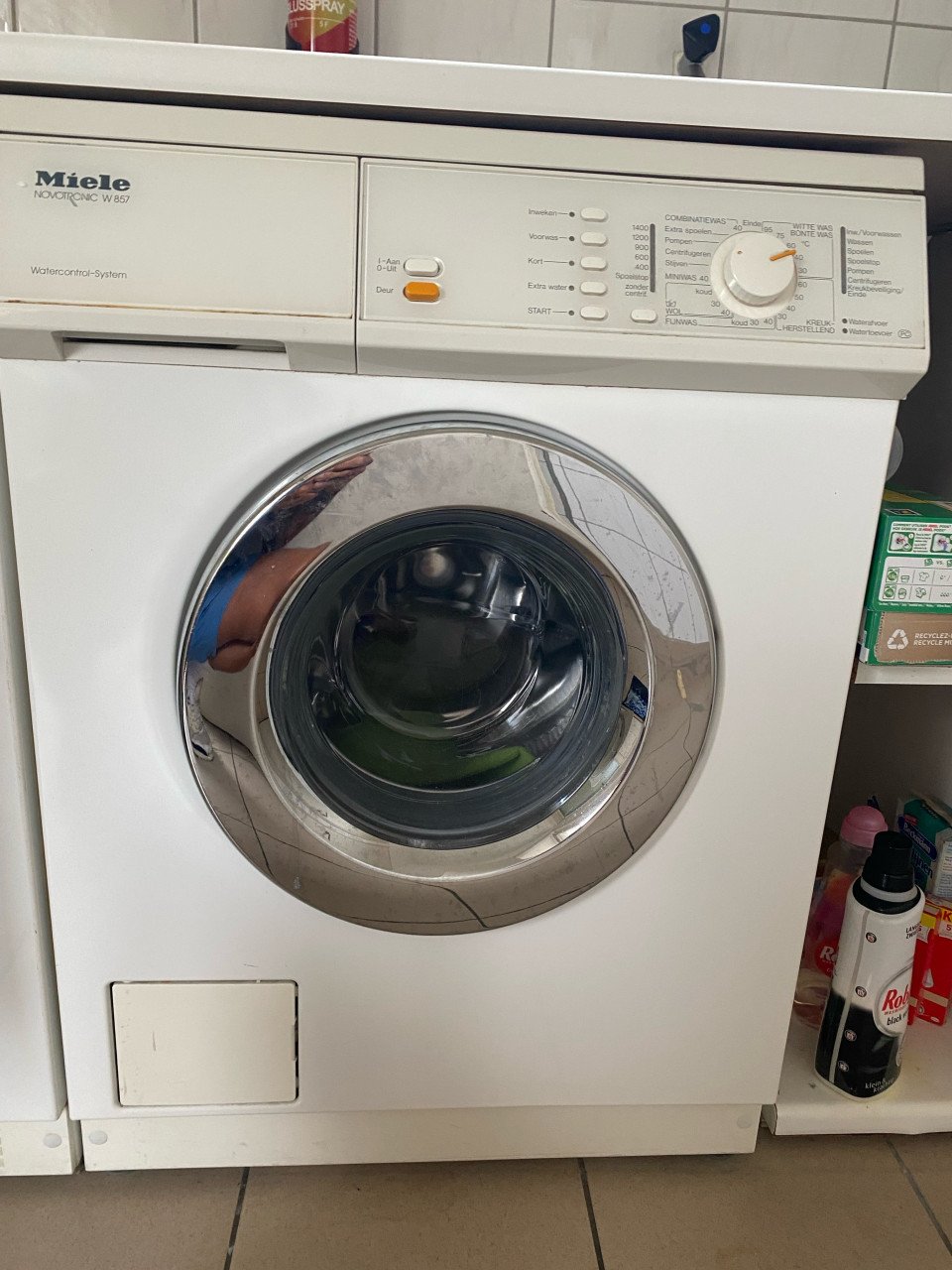 Miele Droger Wasmachine en vriezer