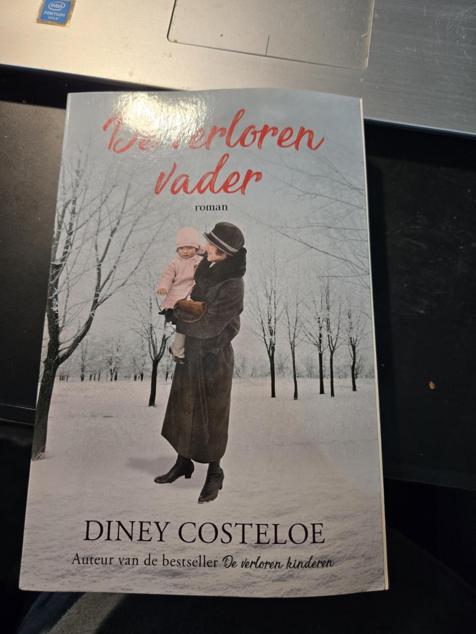 Boek "De verloren vader" geschreven door Diney Costeloe.  2024