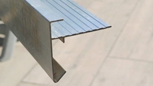 Aluminium daktrim 10 x 2,5 m